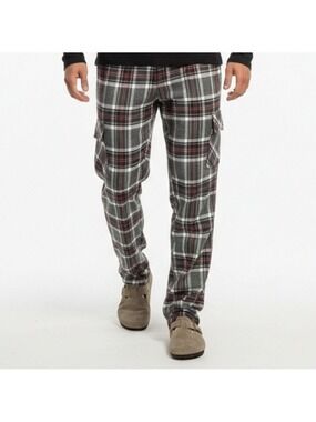 5/$25 Plaid Men's Sweatpants Size Large